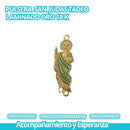 PULSERA SAN JUDAS LAMINADO EN ORO 18K